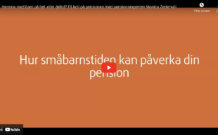 video om hur påverkas pensionen av att vara hemma med barn